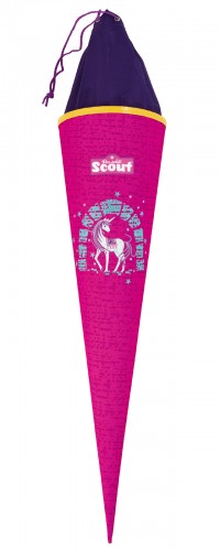 Lilac Unicorn Scout Schultüte