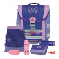 Chip Lila McNeill Ergo Light Compact Schulranzen-Set 6tlg.