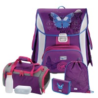 Butterfly Baggymax Simy Schulranzen-Set 6tlg.