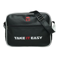 Take It Easy EAZY BAG Umhängetasche Collegetasche Schwarz