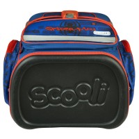 Scooli Spiderman EasyFit Schulranzen-Set 13tlg. mit Sporttasche, Schultuete, Heftbox, Stiftekoecher, Hausaufgabenheft,Brotdose und Trinkflasche, Brustbeutel