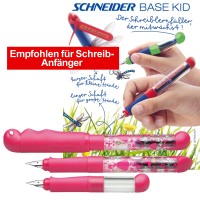 Schreiblernfüller BASE KID Rechtshänder pink