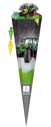 Deutz Traktor Schultuetenschmuck-Set