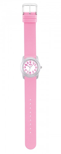 Scout Armbanduhr mit Lernziffernblatt Rosa