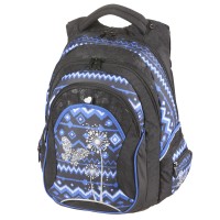 Paradise Indie Blue WALKER Schulrucksack