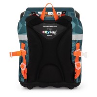 Speed Acceleration Oxybag Premium Schulranzen-Set 9tlg. mit Sporttasche, Schultuete, Brotdose, Trinkflasche, Heftbox und Brustbeutel
