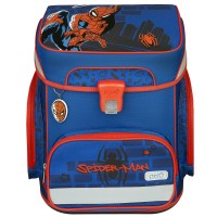 Scooli Spiderman EasyFit Schulranzen-Set 9tlg. mit Sporttasche, Schultuete, Brotdose und Trinkflasche