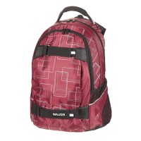 Frame Weinrot WALKER Schulrucksack