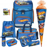 Hot Wheels SCOOLI  EasyFit Schulranzen-Set 10tlg.