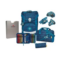 DerDieDas Blue Speed ErgoFlex Easy Schulranzen Grundset 5tlg.