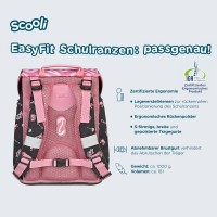 Scooli Barbie EasyFit Schulranzen-Set 9tlg. mit Sporttasche und Schultuete