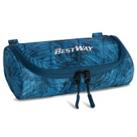 BESTWAY Schlampermäppchen Blau