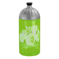 Green Tractor Step by Step Trinkflasche