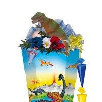 Dinosaurier Schultütenschmuck-Set