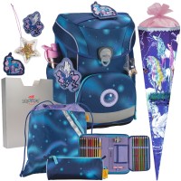 DerDieDas Luna ErgoFlex Easy Schulranzen-Set 6tlg. mit Schultuete