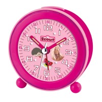 Kinderwecker mit LED-Beleuchtung Pink